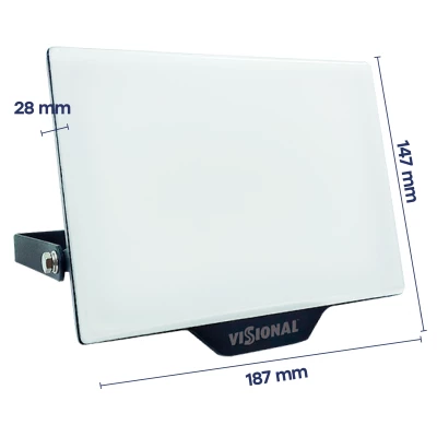 LED Mitrumizturīgs āra prožektors 50W, 5500Lm, 4000K, IP65